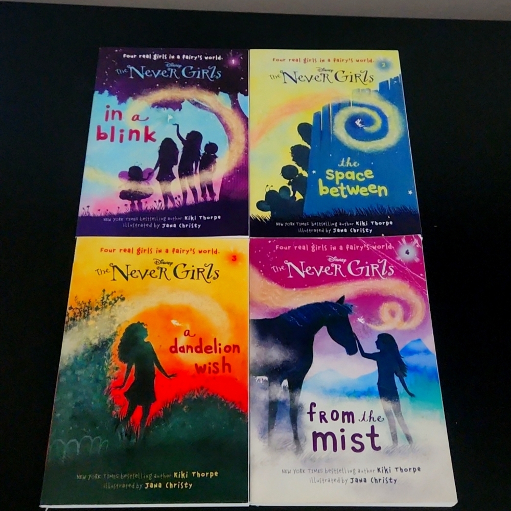 The Never Girls books , set of 4